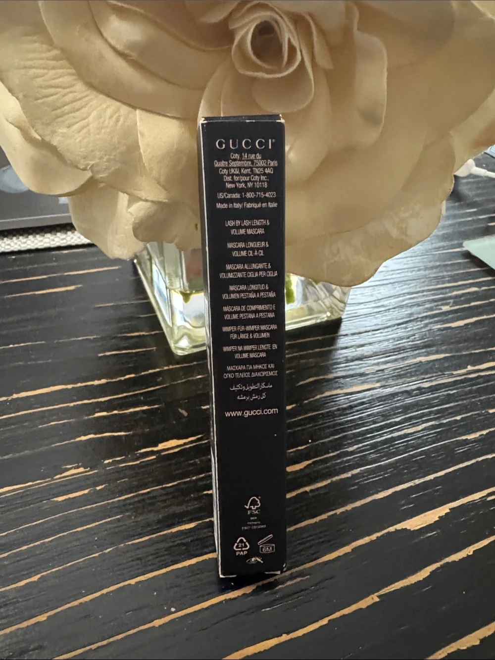 Gucci Mascara L'Obscur (0.25 fl. oz / 7.5 mL full-size Eve Black